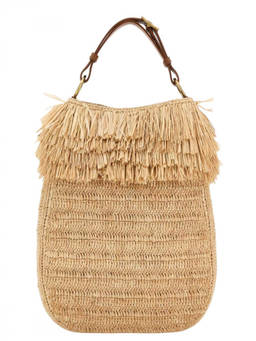 Saint Laurent - Natural Roady Large Shoulder Bag