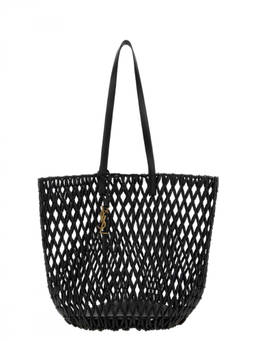 Saint Laurent - Black Panier Large Tote Bag