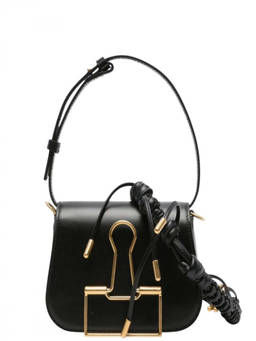 OFF-WHITE - Black Skeleton Binder Mini Shoulder Bag