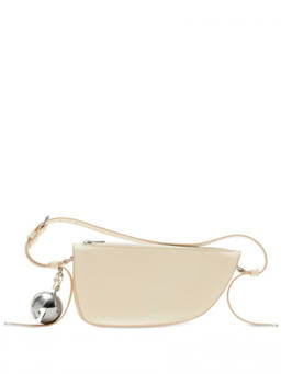 Burberry - Off White Shield Medium Shoulder Bag