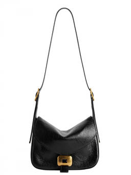 Balenciaga - Black Clicca Medium Shoulder Bag