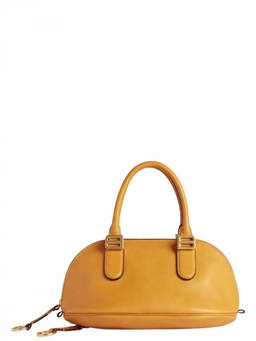Balenciaga - Mustard Bolero Mini Duffle Bag