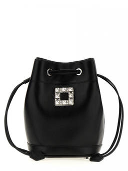 Roger Vivier - Black Tres Bucket Bag