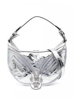 Versace - Silver Repeat Medium Shoulder Bag