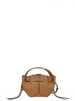 Karl Lagerfeld - Brown K/Pierced Mini Bucket Bag