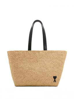 AMI Paris - Natural Logo Large Tote Bag
