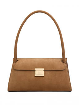 AMI Paris - Brown Mimi Medium Shoulder Bag