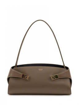 Ferragamo - Olive Hug Large Shoulder Bag