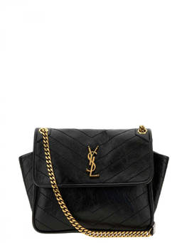 Saint Laurent - Black Niki Tripouch Medium Shoulder Bag