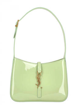 Saint Laurent - Light Green Le 5 A 7 Shoulder Bag