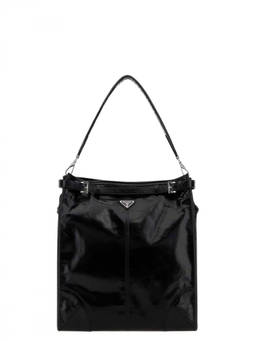 PRADA - Black Bonnie Large Shoulder Bag