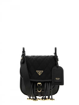 PRADA - Black Corsaire Mini Shoulder Bag