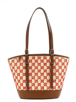 Gucci - Multicolor Logo Small Tote Bag