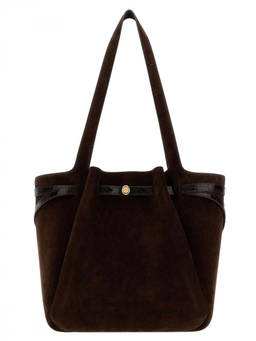 TORY BURCH - Brown Romy Large Tote Bag