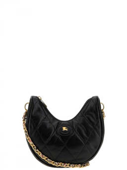 Burberry - Black Horseshoe Small Shoulder Bag