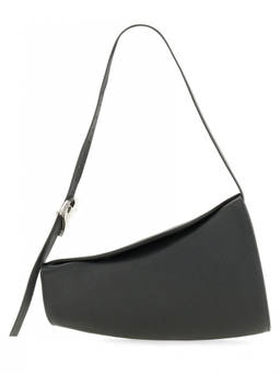 Burberry - Black Textured Large Shoulder Bag