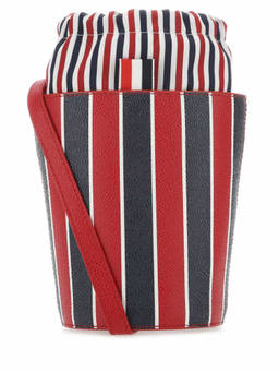 Thom Browne - Multicolor Rwb Stripe Mini Bucket Bag