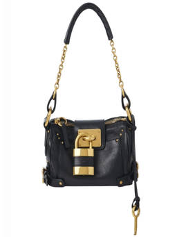 Chloe - Black Paddington Small Shoulder Bag