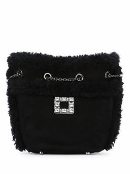 Roger Vivier - Black Tres Backpack