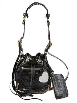 Balenciaga - Black Le Cagole Bucket Bag