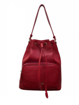 La Rose - Red Logo Bucket Bag
