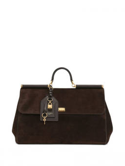 Dolce&Gabbana - Dark Brown Sicily Tote Bag