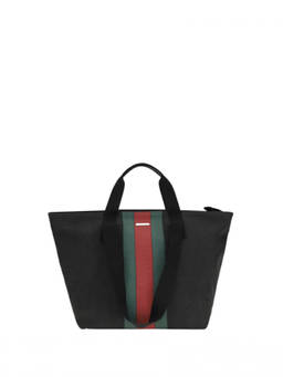 Gucci - Black Positano Medium Tote Bag