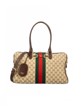 Gucci - Beige Borsetto Large Duffle Bag