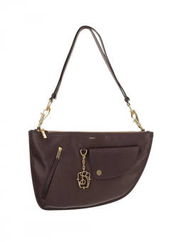Burberry - Brown Shield Twin Shoulder Bag