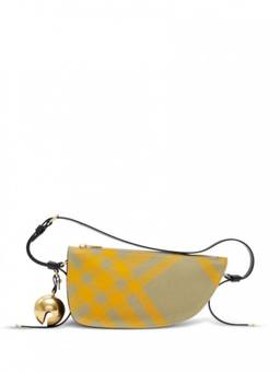 Burberry - Beige Charm Solid Medium Shoulder Bag