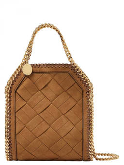 Stella McCartney - Brown Falabella Mini Tote Bag