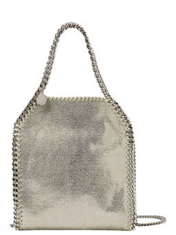 Stella McCartney - Light Green Falabella Mini Tote Bag