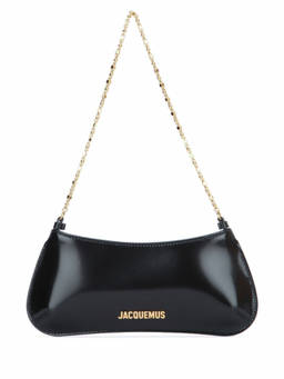 JACQUEMUS - Black Le Petit Bisou Medium Shoulder Bag