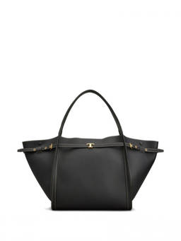 TOD'S - Black Logo Medium Tote Bag