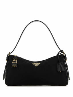 PRADA - Black Logo shoulder bag