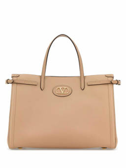 Valentino Garavani - Beige Antibes Medium Tote Bag