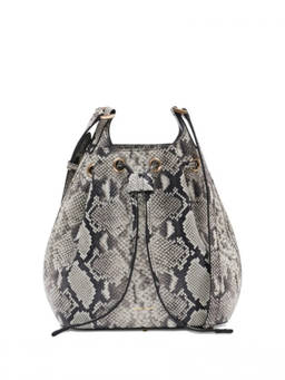 ANINE BING - Beige Alana Mini Bucket Bag
