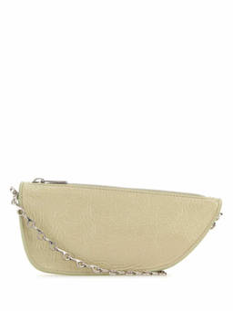 Burberry - Pastel Green Leather Micro Shield Sling Bag