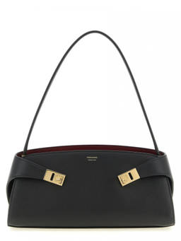 Ferragamo - Black Hug Large Shoulder Bag