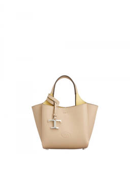 TOD'S - Natural Logo Micro Tote Bag