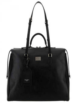 Dolce&Gabbana - Black Vittoria Large Tote Bag