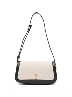 AMI Paris - Beige Ami de Coeur Small Shoulder Bag
