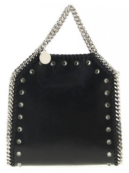 Stella McCartney - Black Falabella Tiny Tote Bag