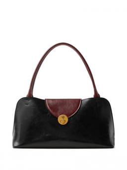 Versace - Black Vivian Large Shoulder Bag