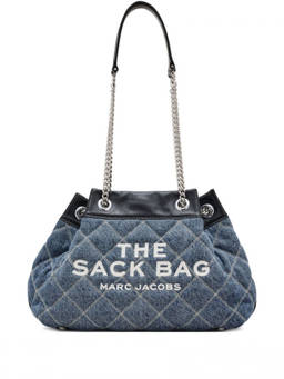 Marc Jacobs - Denim Quilted Chain Sack Bag