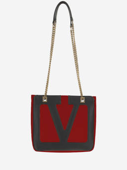 Valentino Garavani - Red Viva Superstar Top Zip Tote Bag