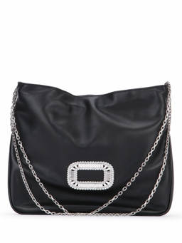 Roger Vivier - Black Pilgrim Mini Bucket Bag