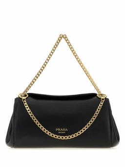 PRADA - Black Tumulte Shoulder Bag