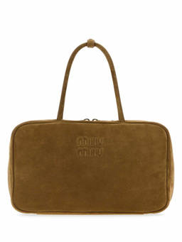Miu Miu - Brown Logo Shoulder Bag