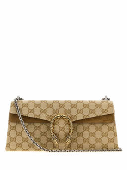 Gucci - Beige Dionysus Medium Shoulder Bag